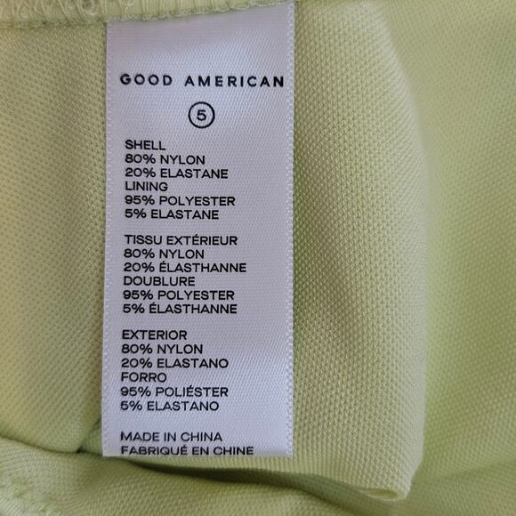 Good American Good Scuba Swim Tank Key Lime Plus 2x Summer Vacation - Picture 5 of 8